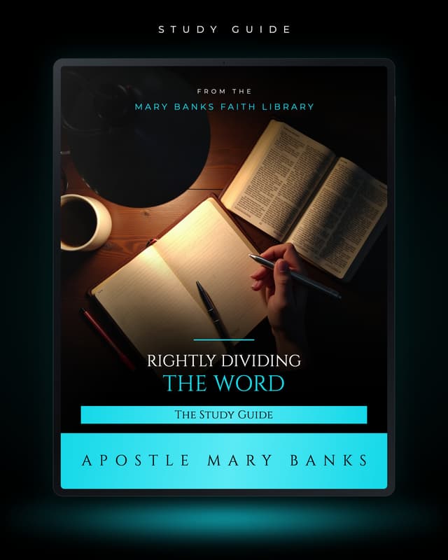 Rightly Dividing the Word I