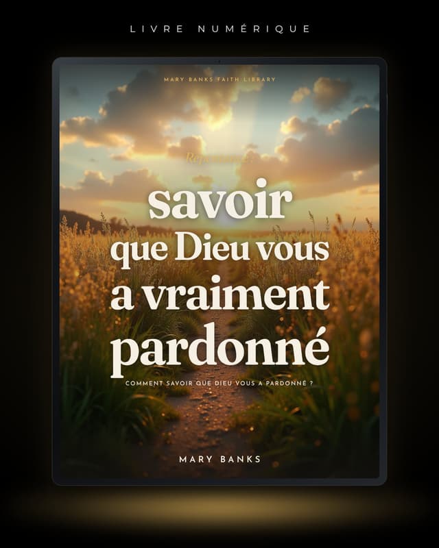 Repentance : savoir que Dieu vous a vraiment pardonné