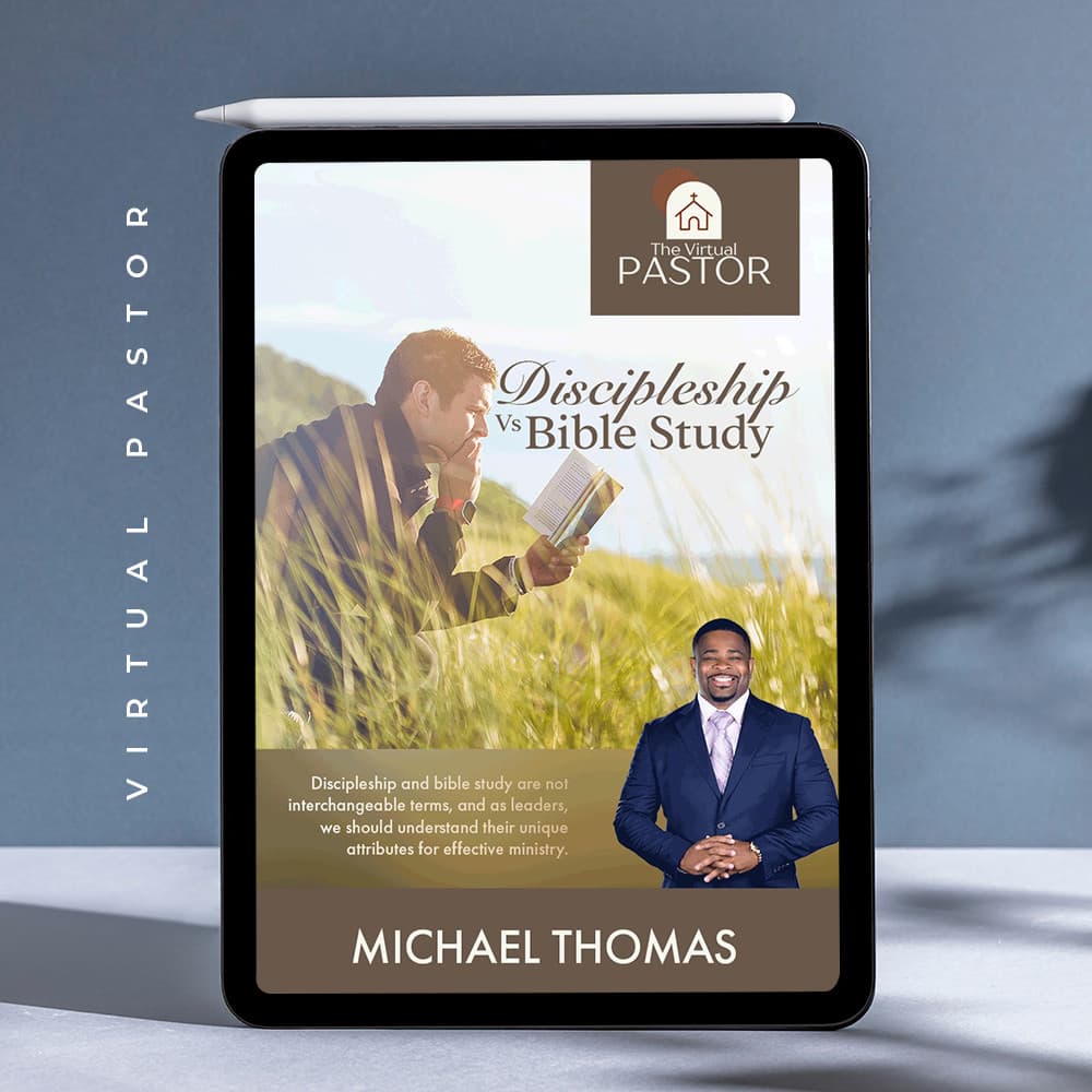 Discipleship vs Bible Study